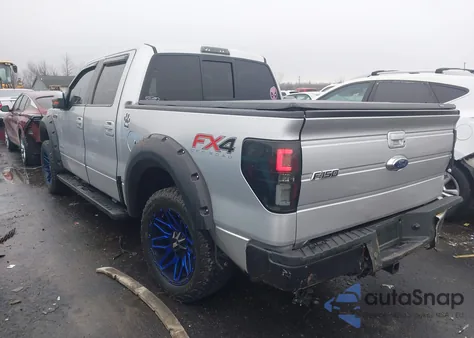 2013 Ford F-150 Fx4 из США, поврежденный, VIN 1FTFW1ETXDFA66592